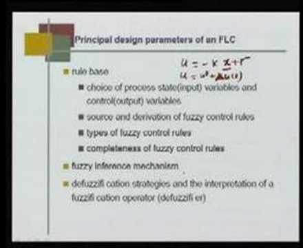 Module 2 Lecture 4 Introduction to Fuzzy Logic Control