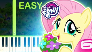 My Little Pony Magic Princess Theme Song - EASY Piano Tutorial