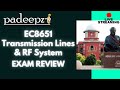 Anna University Exam Review EC8651 - Transmission Lines & RF Systems Padeepz