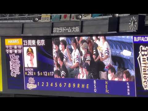 福岡ソフトバンクホークス✨スタメン発表🏟 先発 板東 湧梧 投手 22.9.10. 🆚B ビジター  京セラドーム大阪