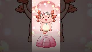 peek-a-boo! (axolotl ASMR) #Shorts
