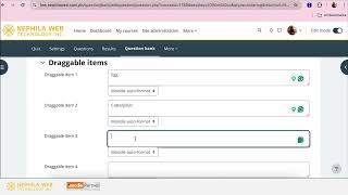 Moodle Training: How to Use Ordering Question Type (Reorder Words & Phrases)
