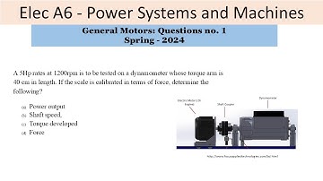 PEO solved examples (ELEC A6) General Motors Question no. 1