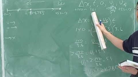 Multi-part one-dimensional motion problems (5)