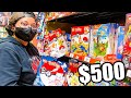 COMPRAMOS COSAS DE ANIME EN LA CALLE CON $500 😱💵 | Elcanaldelpatho