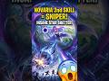 POV: The Novaria sniper just found you.#MLBBCreator #MLBBNinja