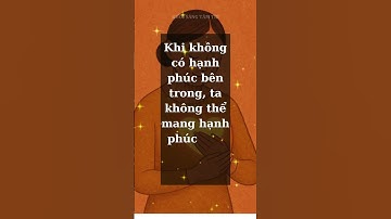 Bạn không thể rót nước từ chiếc ly rỗng, cũng như không thể cho đi hạnh phúc nếu không có #yêuthương