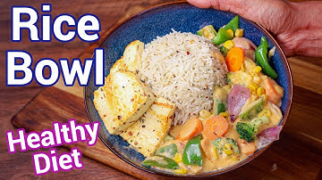 High Protein Paneer Rice Bowl | Quick & Healthy Meal for Weight Loss | Power-Packed Paneer Rice Bowl