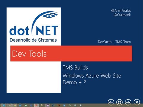 TFS Builds And Azure Web Site