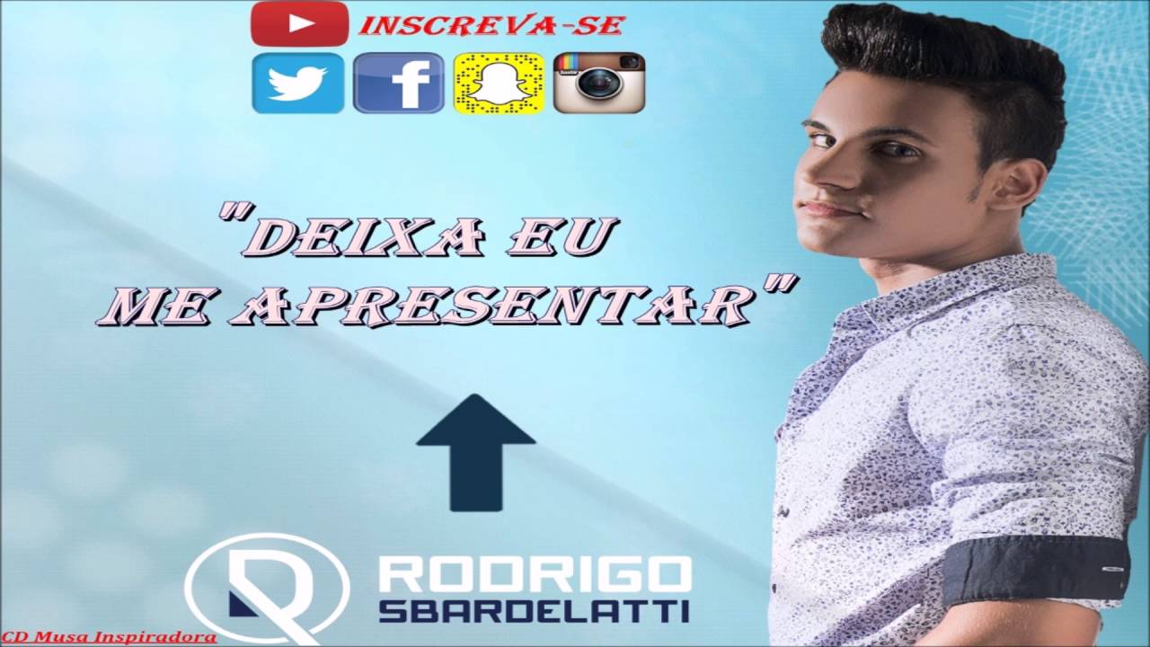 Deixa Eu Me Apresentar Que Eu Acabei De Chega