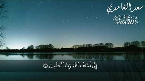 سورة المائدة الآيات (27-31) سعد الغامدي