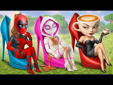 Co się stało z Gwen Stacy w Minecrafcie? Deadpool kontra Wednesday Addams kontra SGD!