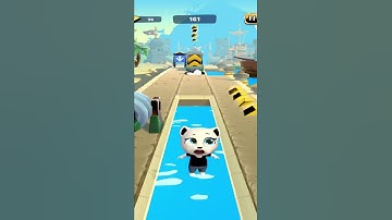 TALKING TOM GOLD RUN -- AAL BLACK CHARACTER FUNNY FAIL IN WATER DOWN