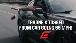 iPhone X tossed from car going 65 mph