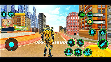 Snake Robot Train Transforming - War Robot Game - Android Gameplay