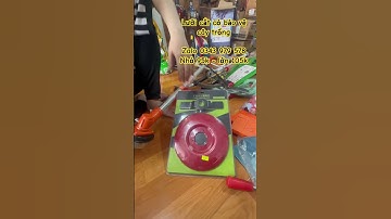 Lưỡi cắt cỏ bảo vệ cây trồng - gắn đầu bò tam giác 🍃