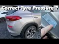 Where to find tyre pressure levels for Hyundai Tucson #tyrepressure #hyundaitucson #wheretofind