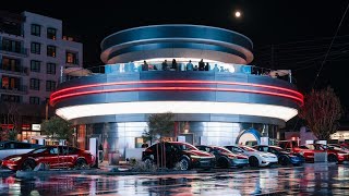 Tesla Diner 2026 is Finally Open – A Futuristic Supercharger Restaurant Experience!"