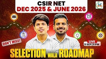 CSIR NET Complete Roadmap 2025- 26 | CSIR NET Chemical Science Preparation | MadChem Classes