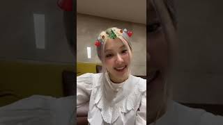 BLACKPINK (블랙핑크) Rosé (로제) Instagram Live | December 25, 2020