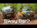 Articulation vs sway bar  not what youd think