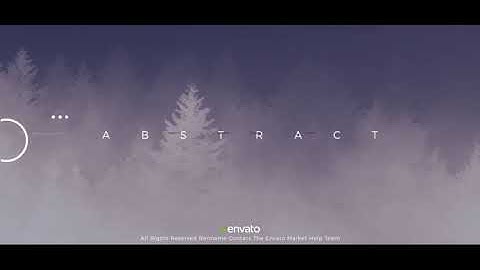 Abstract Intro | After Effects Template | Openers