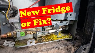 DIY RV FRIDGE REPAIR Replacing Cooling Unit