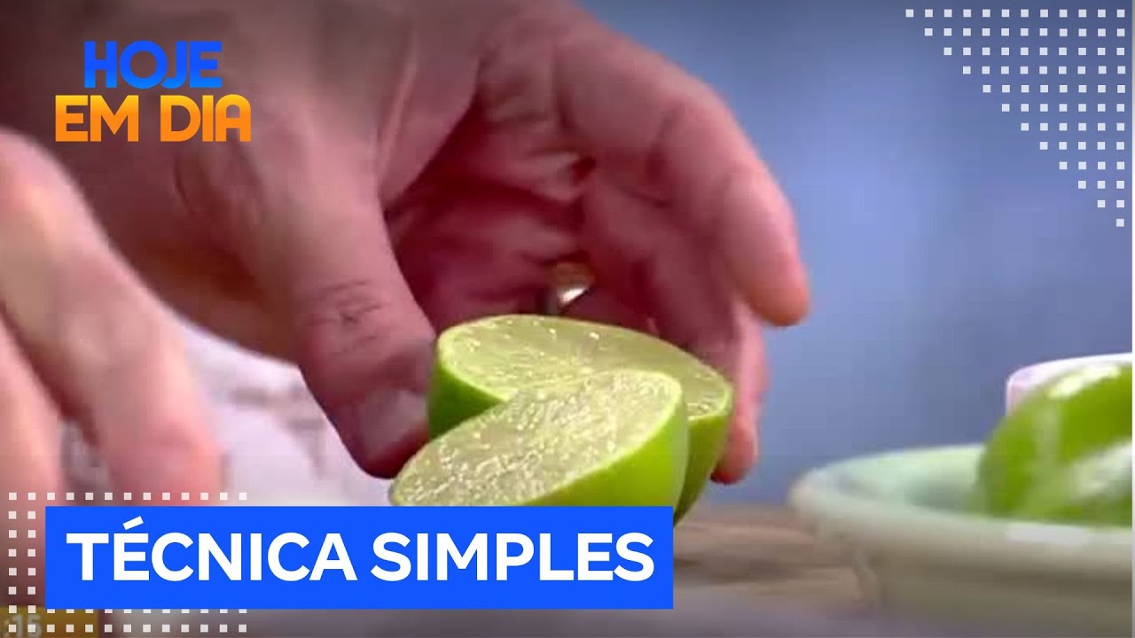 Truques de Cozinha: Guga Rocha ensina forma de espremer limão sem manchar as mãos