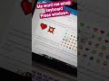 MS Word Me Emoji Keyboard Kaise Open Kare 😍 | Short tricks 🎉##