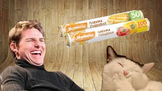 Как прикольно разыграть кота))) Как прикольно разыграть кота)))