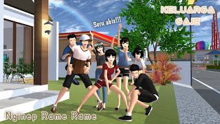 KELUARGA GAJE [NGINEP RAME RAME] || Drama Sakura School Simulator