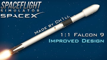 1:1 Falcon 9 Block 5 - Improved Design | SFS 1.5