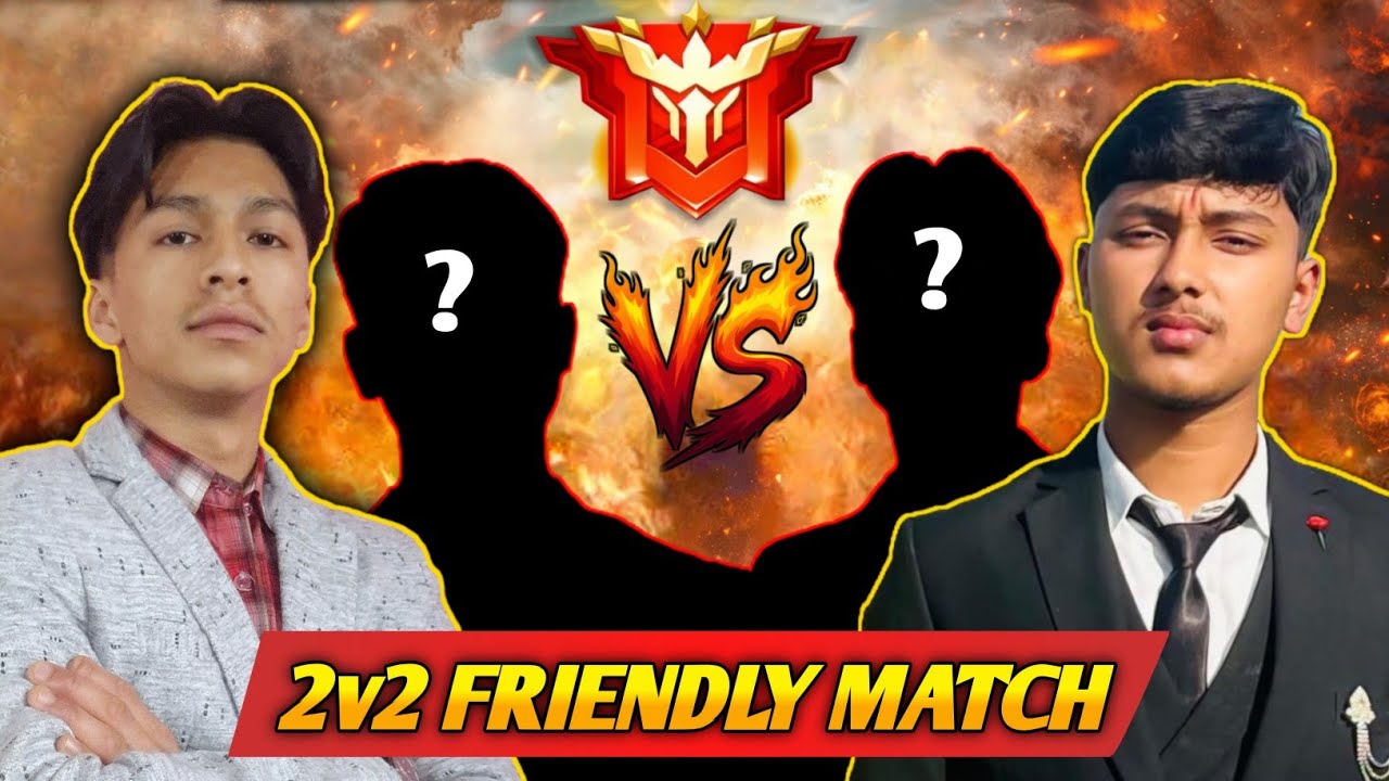 Free Fire 2v2 Friendly Match 💀 Insane Gameplay 🔥