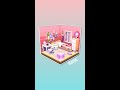 3X3 PINK ROOM | The Sims 4: #shorts