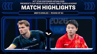 Lilian Bardet vs Li Tianyang | MS R64 | #WTTAstana 2026
