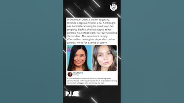 In December 2016, a stalker targeting Miranda Cosgrove fired at a car he thought was hers before