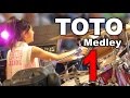 TOTO メドレー 1 / 佐藤奏（13歳 中学生ドラマー）