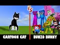 Cartoon Cat vs. Team Bunzo Bunny (Poppy Playtime) | Minecraft (LOL!)