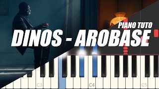 Dinos - Arob@se (Easy Piano Tutorial)