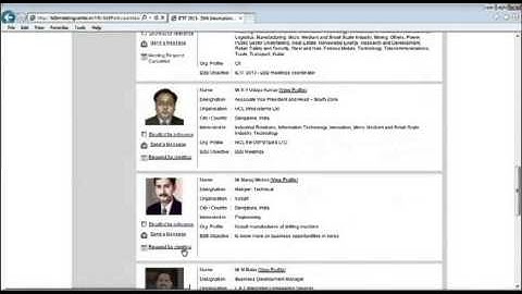Tutorial Video on How to Fix Meeting in Online B2B Centre