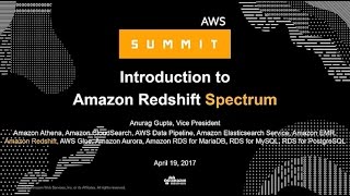 Famous NEW LAUNCH! Intro to Amazon Redshift Spectrum: Now Query Exabytes of Data in S3 Profile