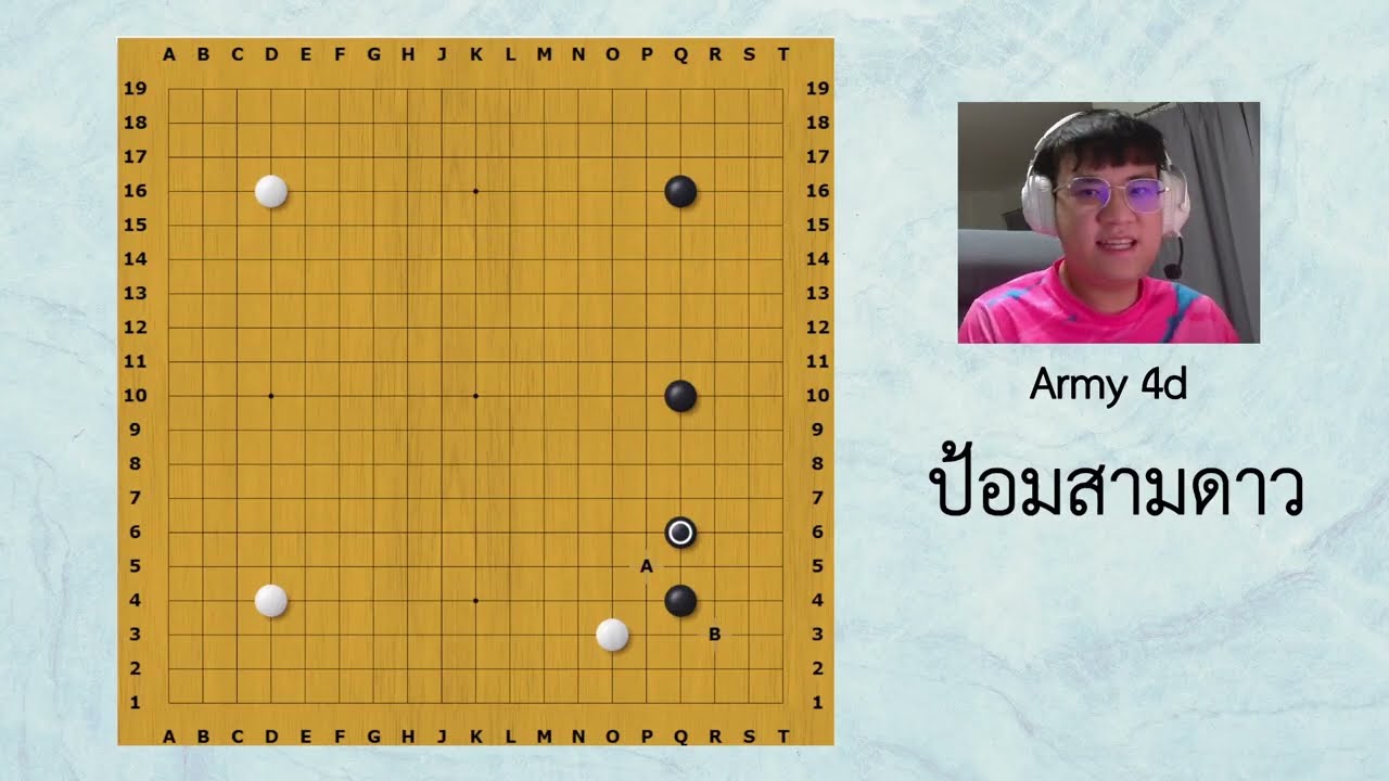 [หมากล้อม] ป้อมสามดาว