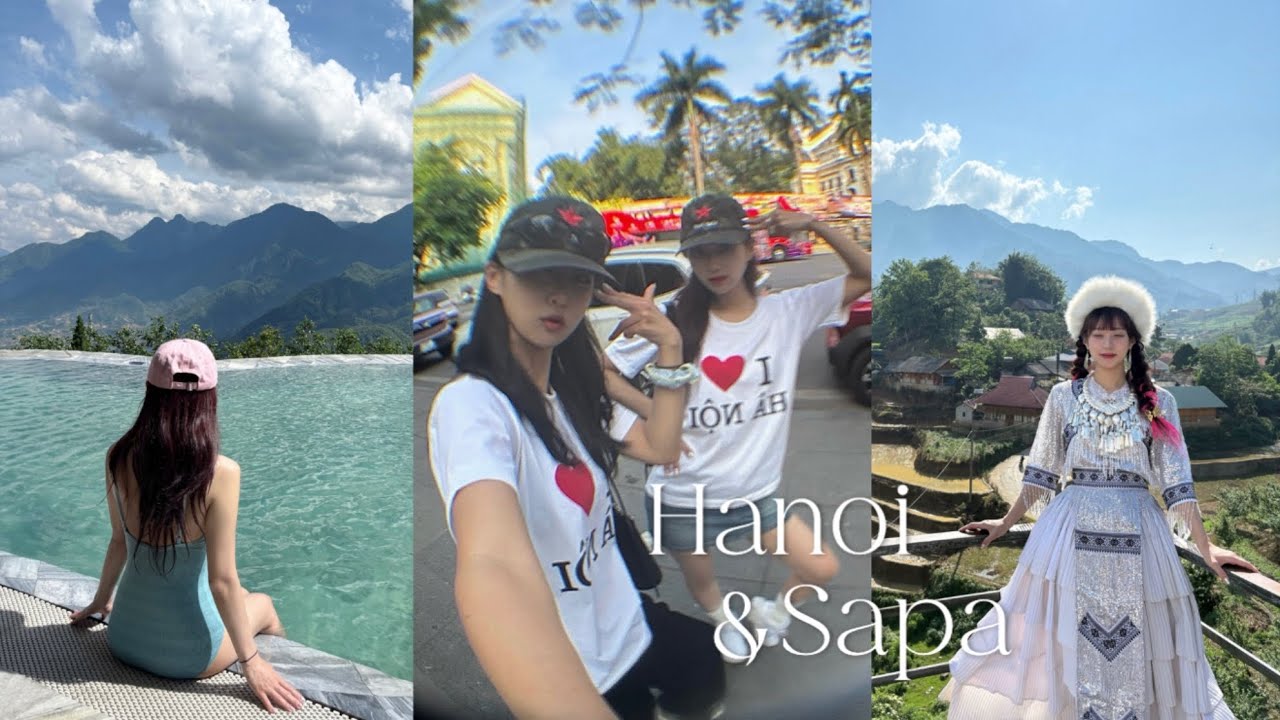 VLOG | 슬리핑기차부터 슬리핑버스까지 ! 4박5일 하노이 사파 여행 브이로그🇻🇳