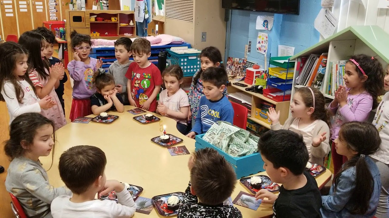 Jack's 5th Birthday at school - YouTube