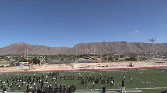 DEL VALLE PRE T-BIRD MARCHING BAND PERFORMANCE COLOR GUARD