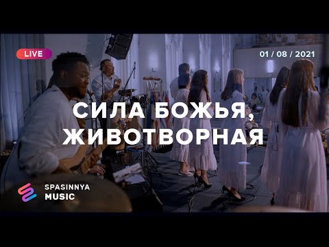 СИЛА БОЖЬЯ ЖИВОТВОРНАЯ Live Церковь Спасение Spasinnya MUSIC 