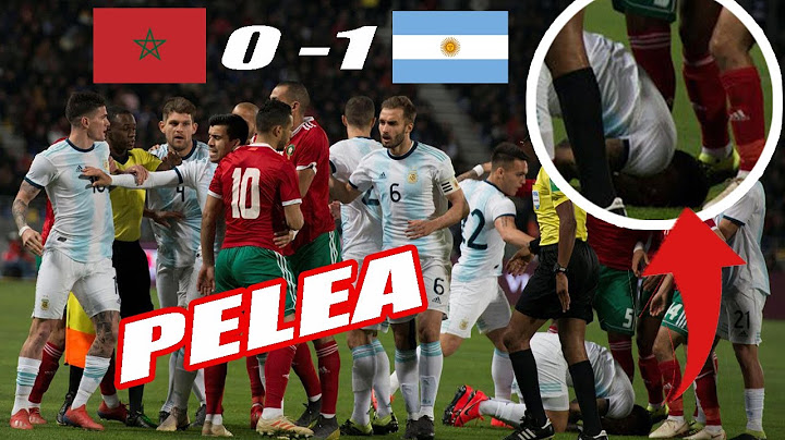Marruecos vs Argentina 0-1 | Resumen Goles | Amistoso Internacional | 2019
