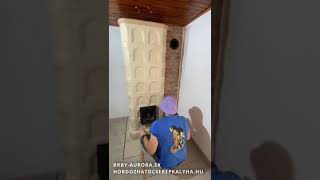 Kachľová Pec Na Drevo - Stavba Od Majstra Kachliara