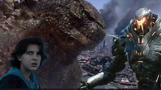 Godzilla Saves Madison Russell from Obsidian Fury