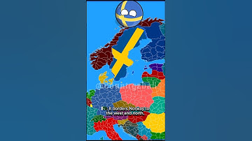 Sweden location and boundries #sweden #geographythroughmaps #map #edit